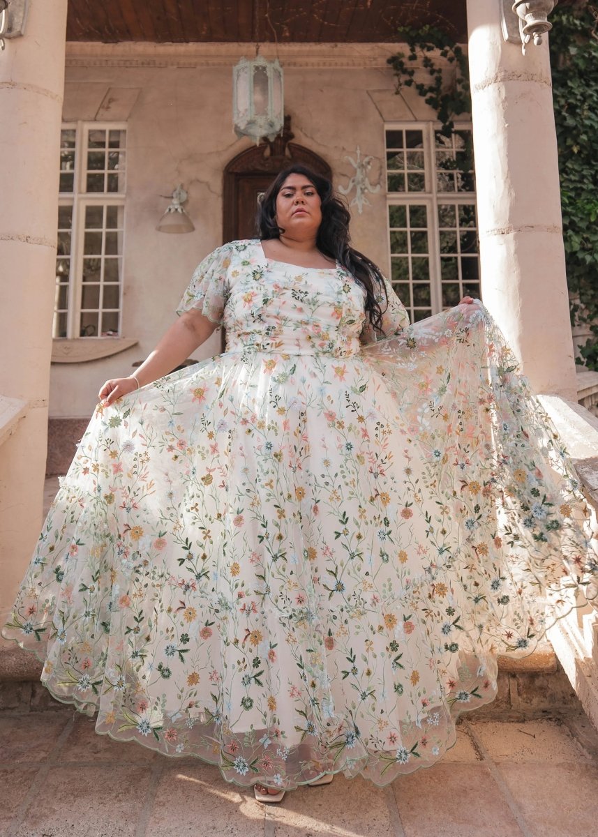 Forever Dress - MISMIJK24045-W-WHT-3X