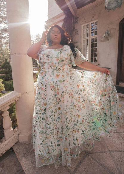 Forever Dress - MISMIJK24045-W-WHT-3X