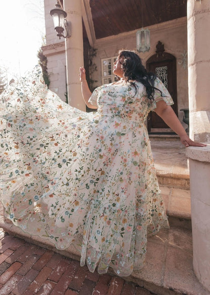 Forever Dress - MISMIJK24045-W-WHT-3X