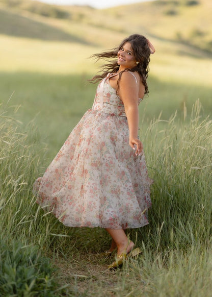 Francesca Dress - MISMIJK2444-W-PNK-00