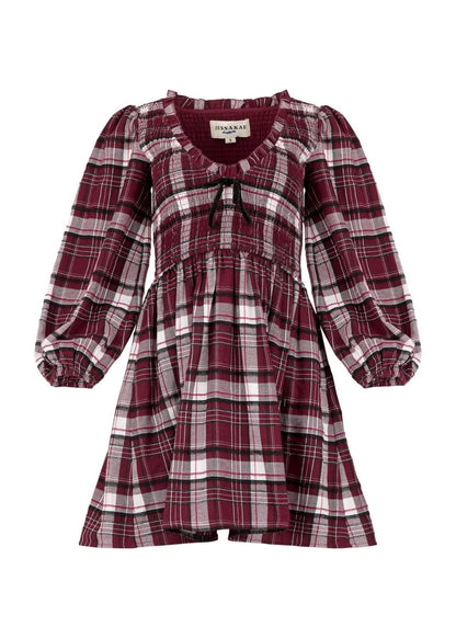 Hailey Dress - MISMIJK2469-W-BUR-XXS