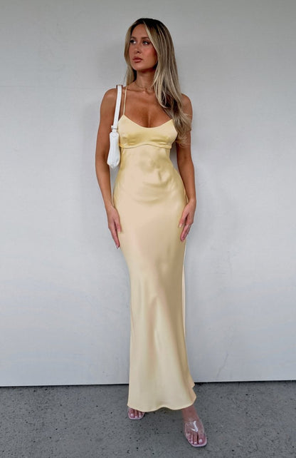 It's Not The Same Maxi Dress Lemon - MISMIEX1567-2-XXS