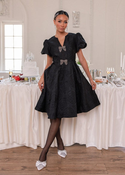 Lennon Dress - MISMIJK2481-W-BLK-00