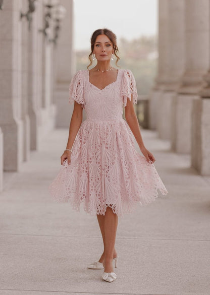 Linda Dress - MISMIJK2486-W-PNK-XXS