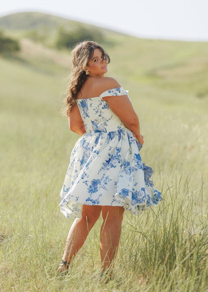 Lola Dress - MISMIJK2471-W-BLU-00