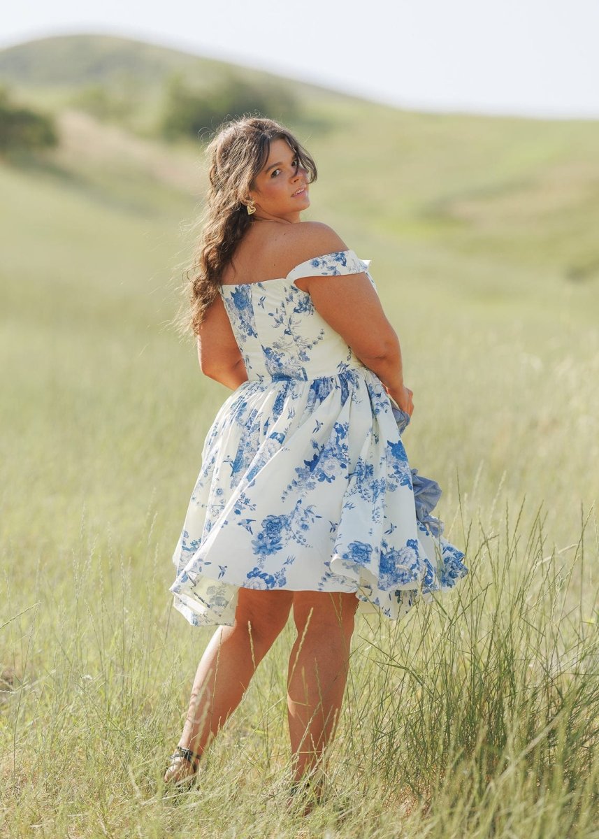 Lola Dress - MISMIJK2471-W-BLU-00