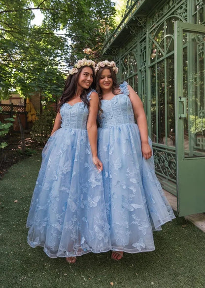 Mariposa Dress - MISMIJK24074-W-BLU-00