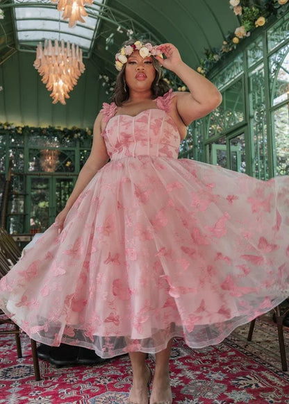 Mariposa Dress - MISMIJK24074-W-PNK-00