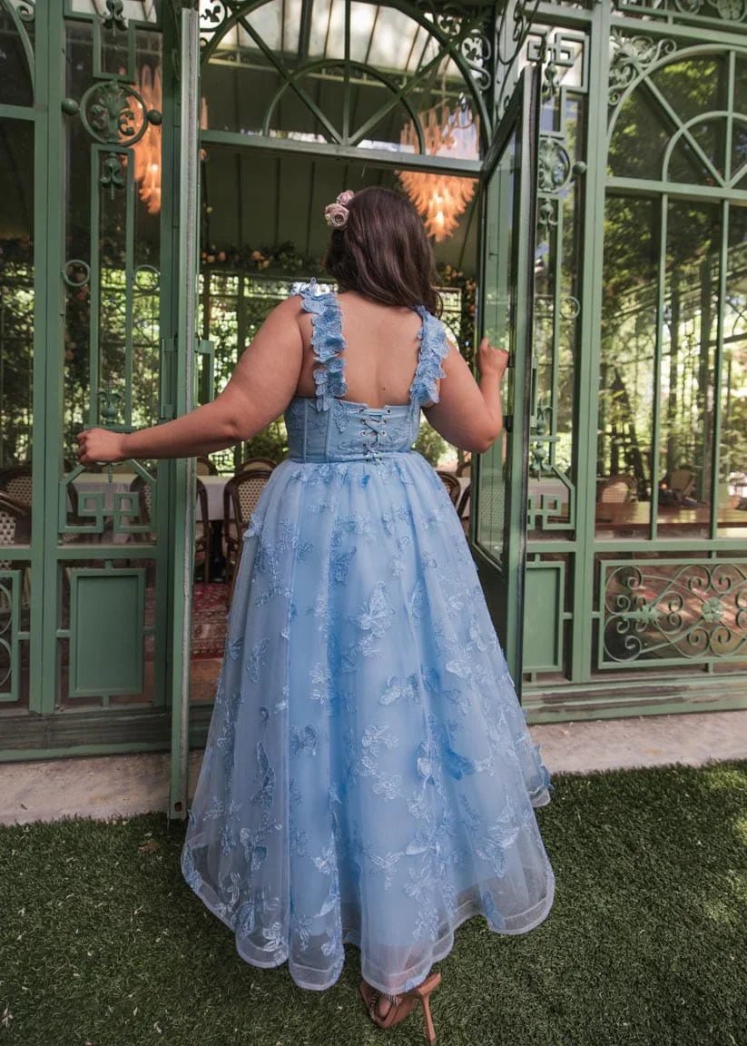 Mariposa Dress - MISMIJK24074-W-BLU-00