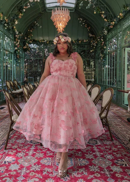 Mariposa Dress - MISMIJK24074-W-PNK-00