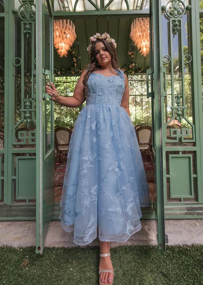 Mariposa Dress - MISMIJK24074-W-BLU-00