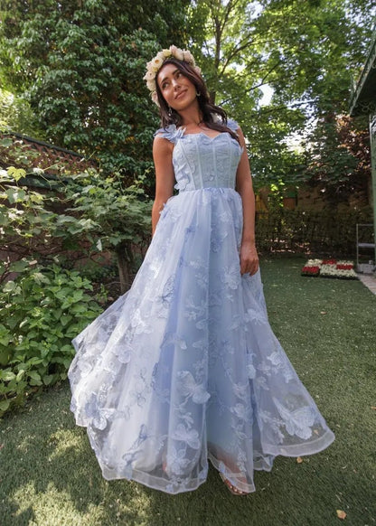 Mariposa Dress - MISMIJK24074-W-BLU-00