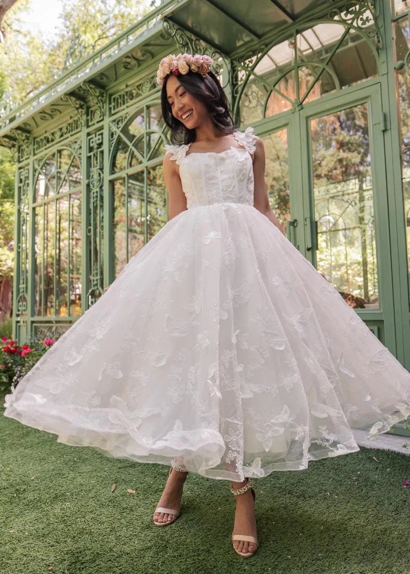 Mariposa Dress - MISMIJK24074-W-WHT-00