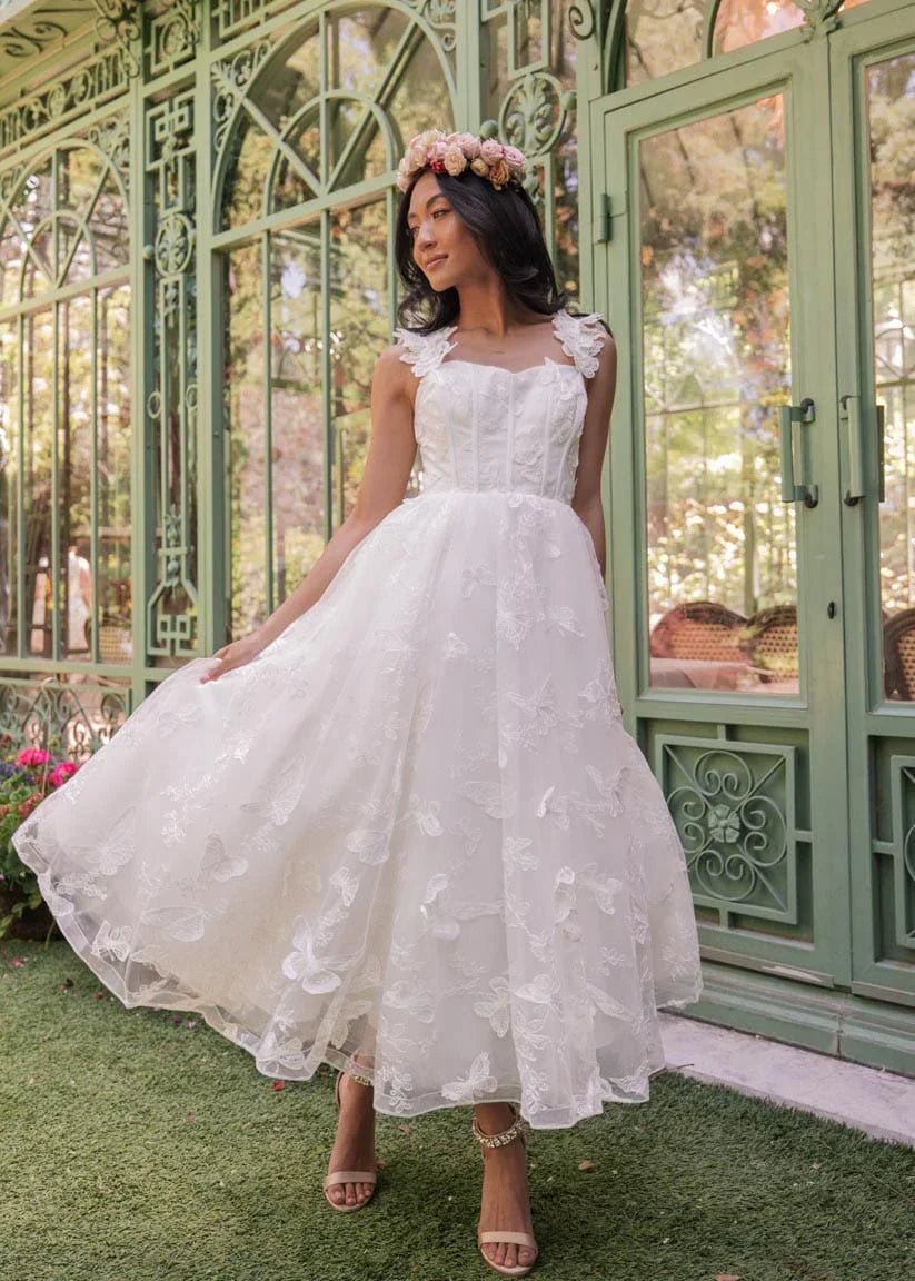 Mariposa Dress - MISMIJK24074-W-WHT-00