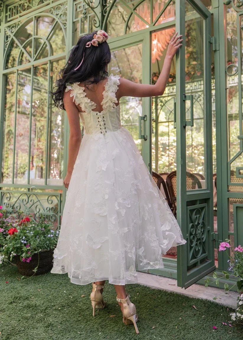 Mariposa Dress - MISMIJK24074-W-WHT-00