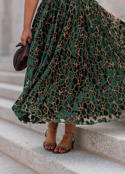 Melena Dress - MISMIJK2496-W-GRN-00