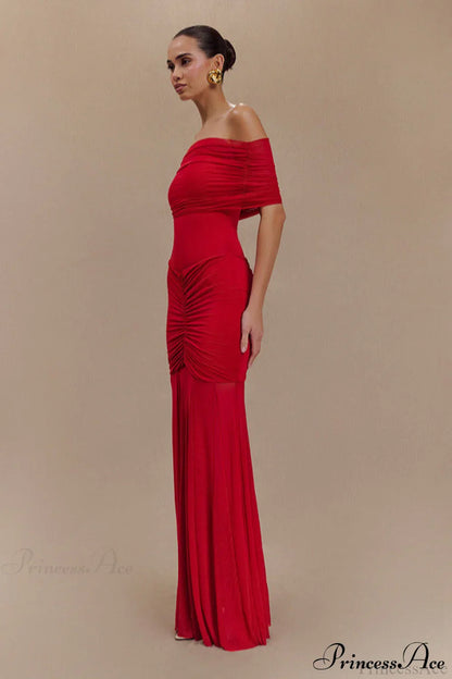 Mesh Panel Strapless Elegant Bodycon Party Dress