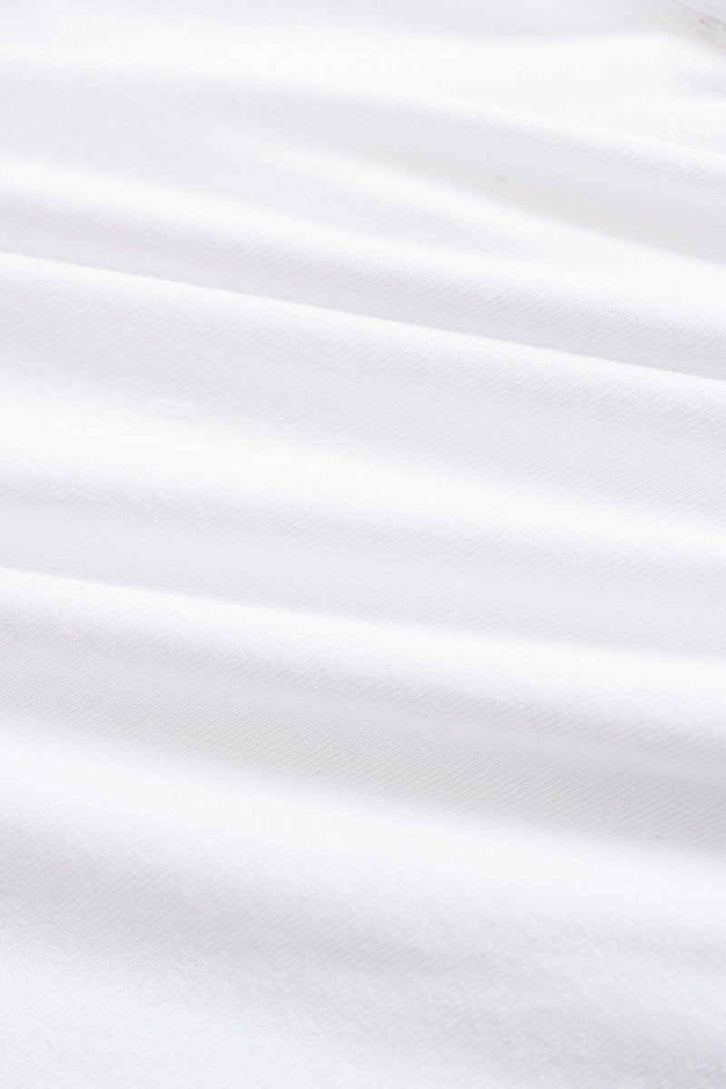 Metallic Chain Detail Cami Top - MISMIMCWTT2505130083-WHITE-XS