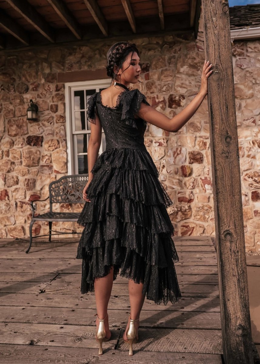 Mia Dress Black - MISMIJK23050-W-BLK-1