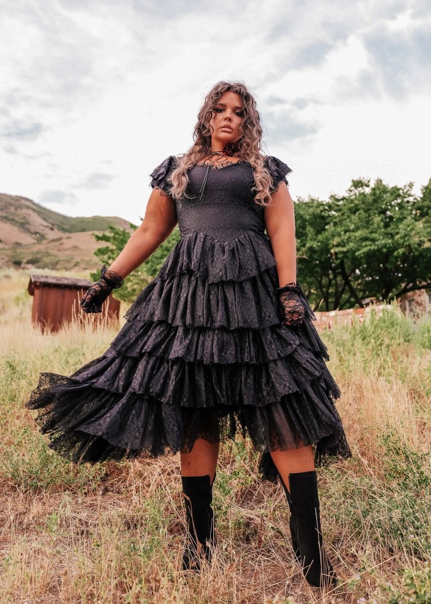 Mia Dress Black - MISMIJK23050-W-BLK-1