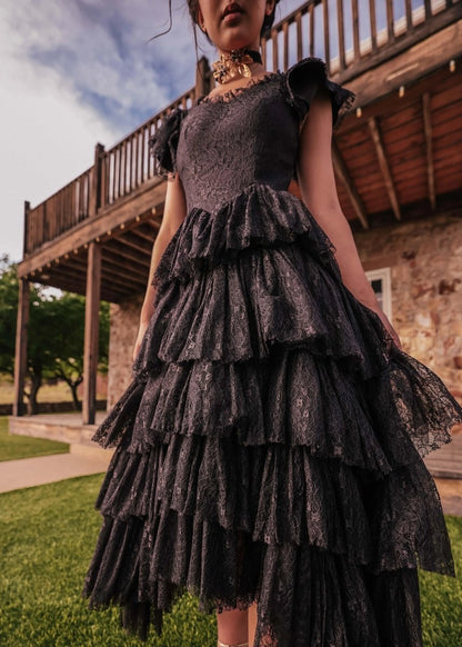 Mia Dress Black - MISMIJK23050-W-BLK-1