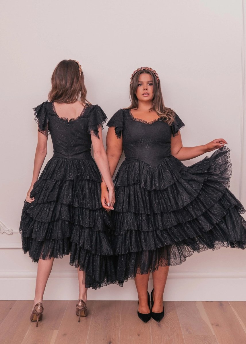 Mia Dress Black - MISMIJK23050-W-BLK-1