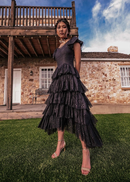 Mia Dress Black - MISMIJK23050-W-BLK-1