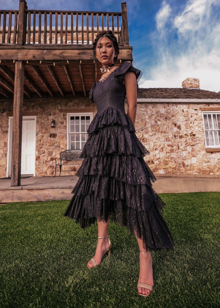 Mia Dress Black - MISMIJK23050-W-BLK-1