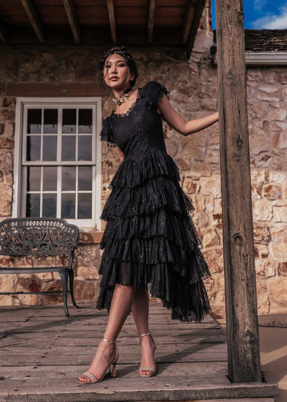 Mia Dress Black - MISMIJK23050-W-BLK-1