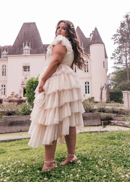 Mia Dress Champagne - MISMIJK23050-W-CHM-1