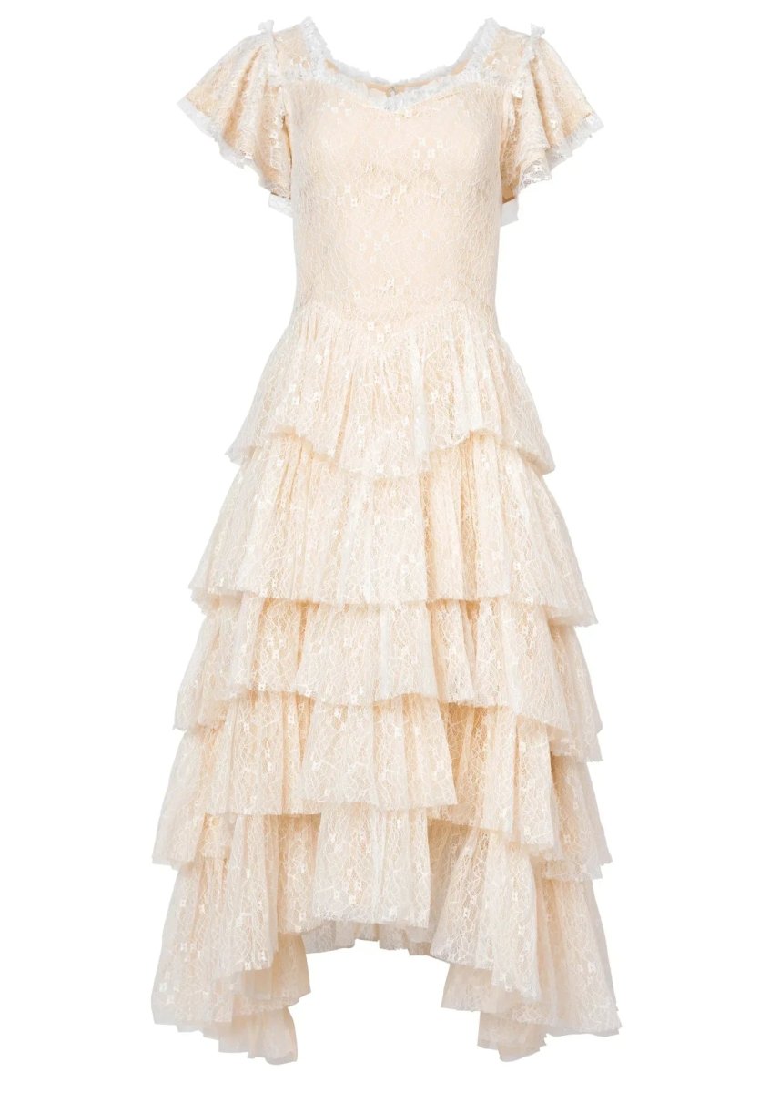 Mia Dress Champagne - MISMIJK23050-W-CHM-1