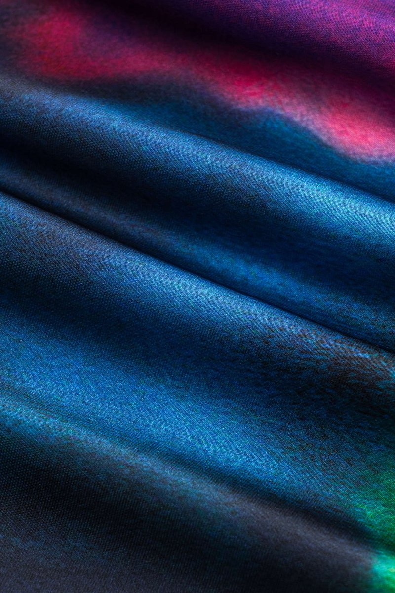 Ombre Print Satin Tie Up Zipper Cami Top - MISMIMCWTT2502250035-MULTICOLOR-XS