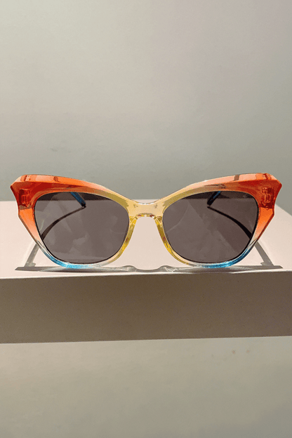 Ombre Sunglasses - MISMIMCAFU2405150260-ORANGE-F