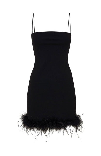 Petty Princess Mini Dress Black - MISMIWFSD1273-1-XXS