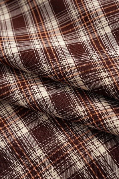 Plaid Print Patchwork Long Sleeve Mini Dress - MISMIMCWDC2509150084-Contrast Color-XS