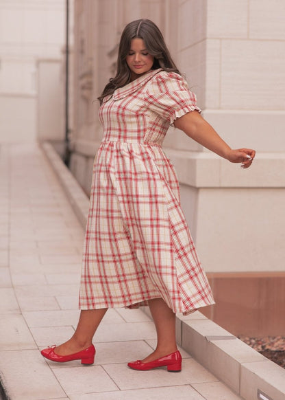 Pyper Dress - MISMIJK23035-W-RED-XXS