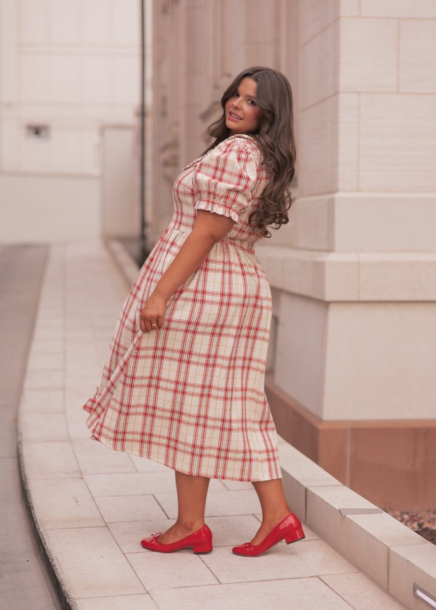 Pyper Dress - MISMIJK23035-W-RED-XXS