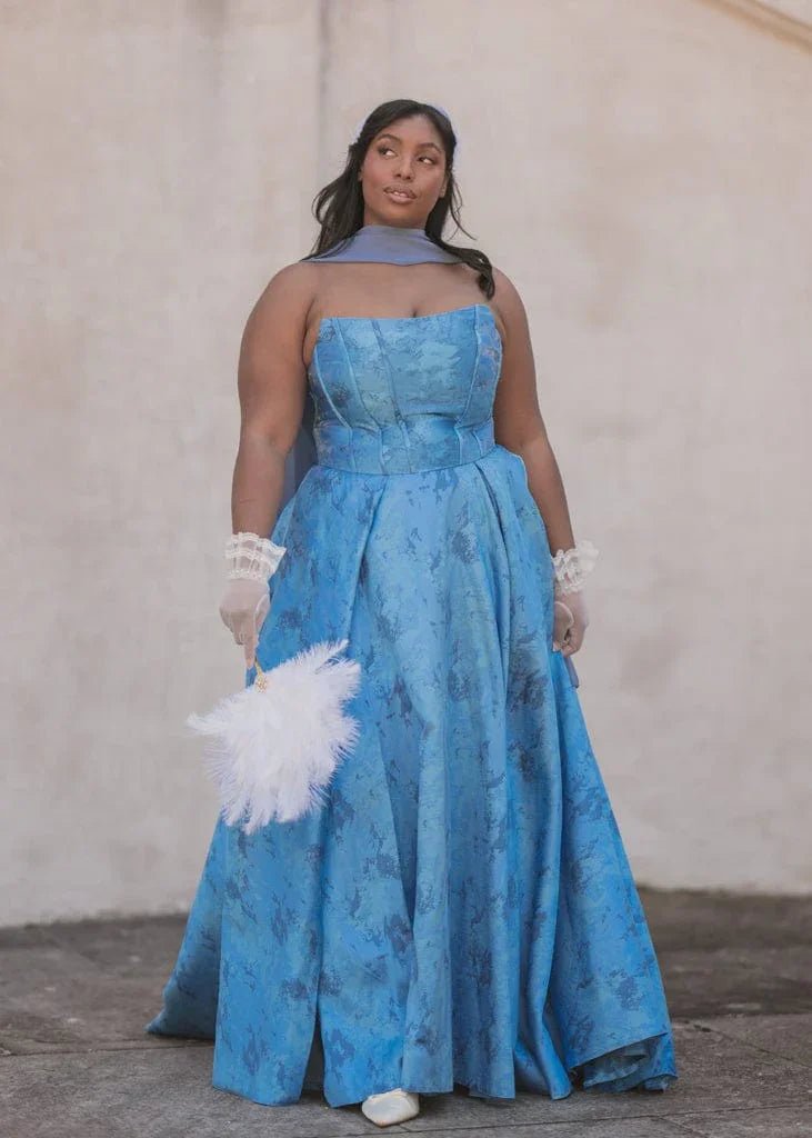 Rayne Dress - MISMIJK24185-W-BLU-00