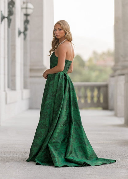 Rayne Dress - MISMIJK24185-W-GRN-00