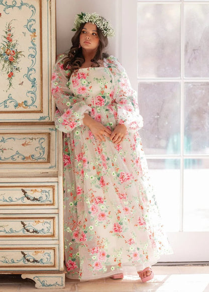 Rosetta Dress - MISMIJK24166-W-CRM-00