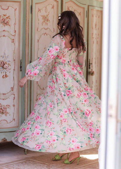 Rosetta Dress - MISMIJK24166-W-CRM-00