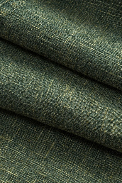 Ruched Pocket Wide Leg Barrel Trousers - MISMIMCWBT2502210079-GREEN-XS