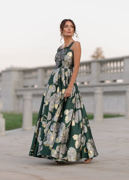 Selene Dress - MISMIJK24094-W-GRN-XXS