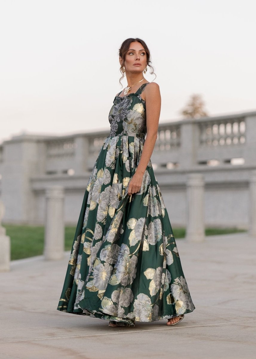 Selene Dress - MISMIJK24094-W-GRN-XXS