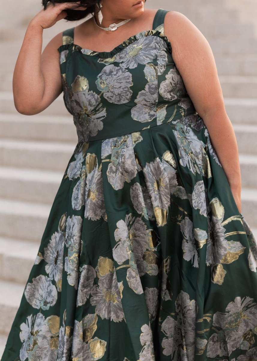 Selene Dress - MISMIJK24094-W-GRN-XXS