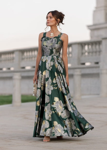 Selene Dress - MISMIJK24094-W-GRN-XXS