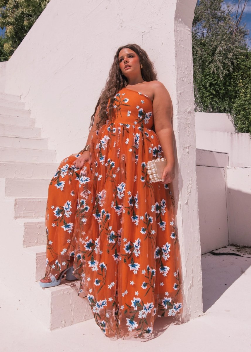 Serene Dress - MISMIJK24057-W-ORG-XXS