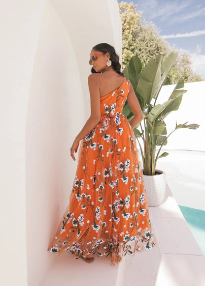 Serene Dress - MISMIJK24057-W-ORG-XXS