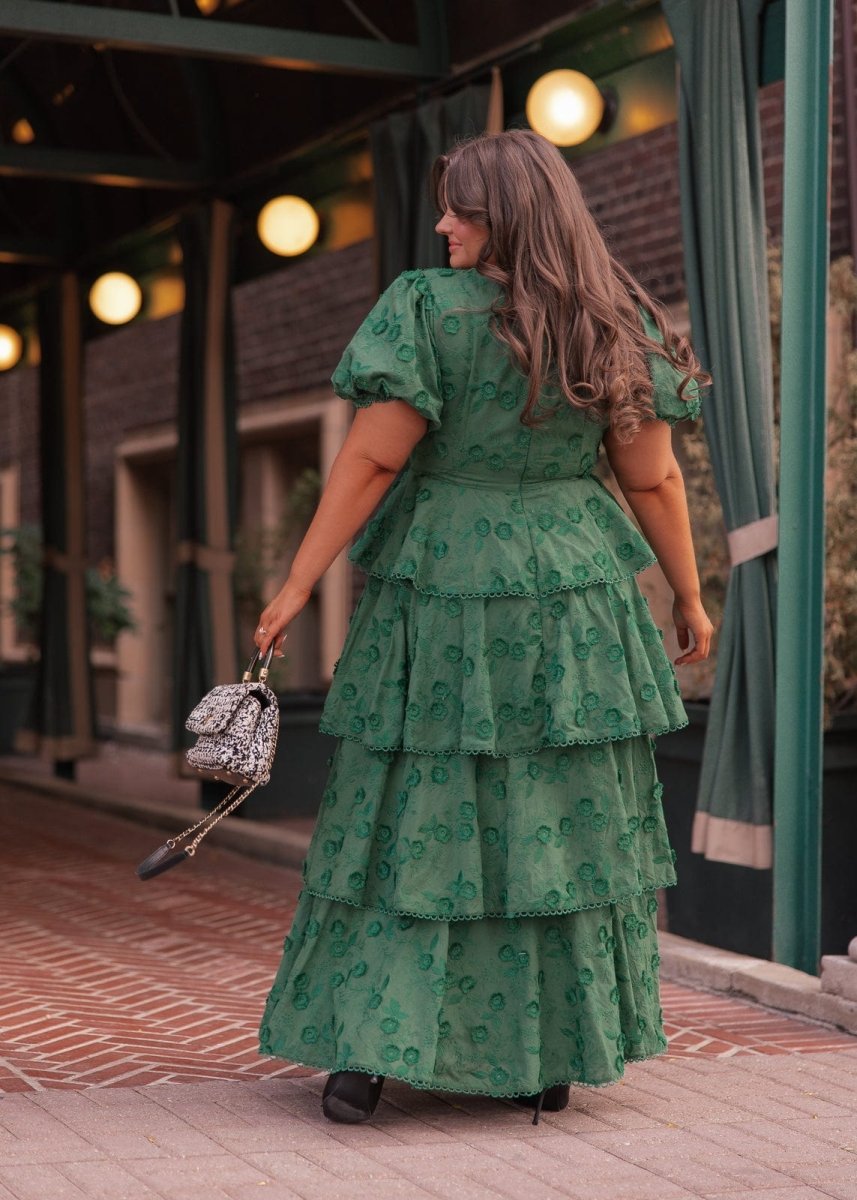 Sloane Dress - MISMIJK2488-W-GRN-XXS