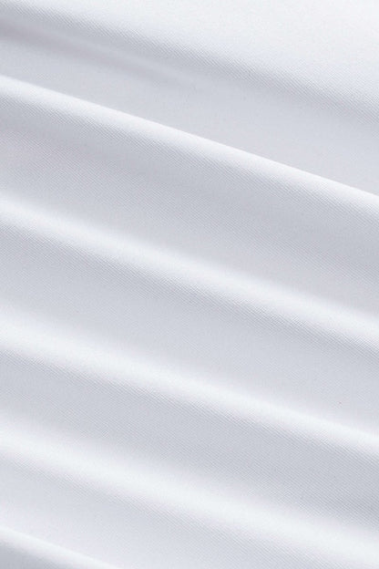 Solid Bustier Sleeveless Bodysuit - MISMIMCWTO2502060039-WHITE-XS